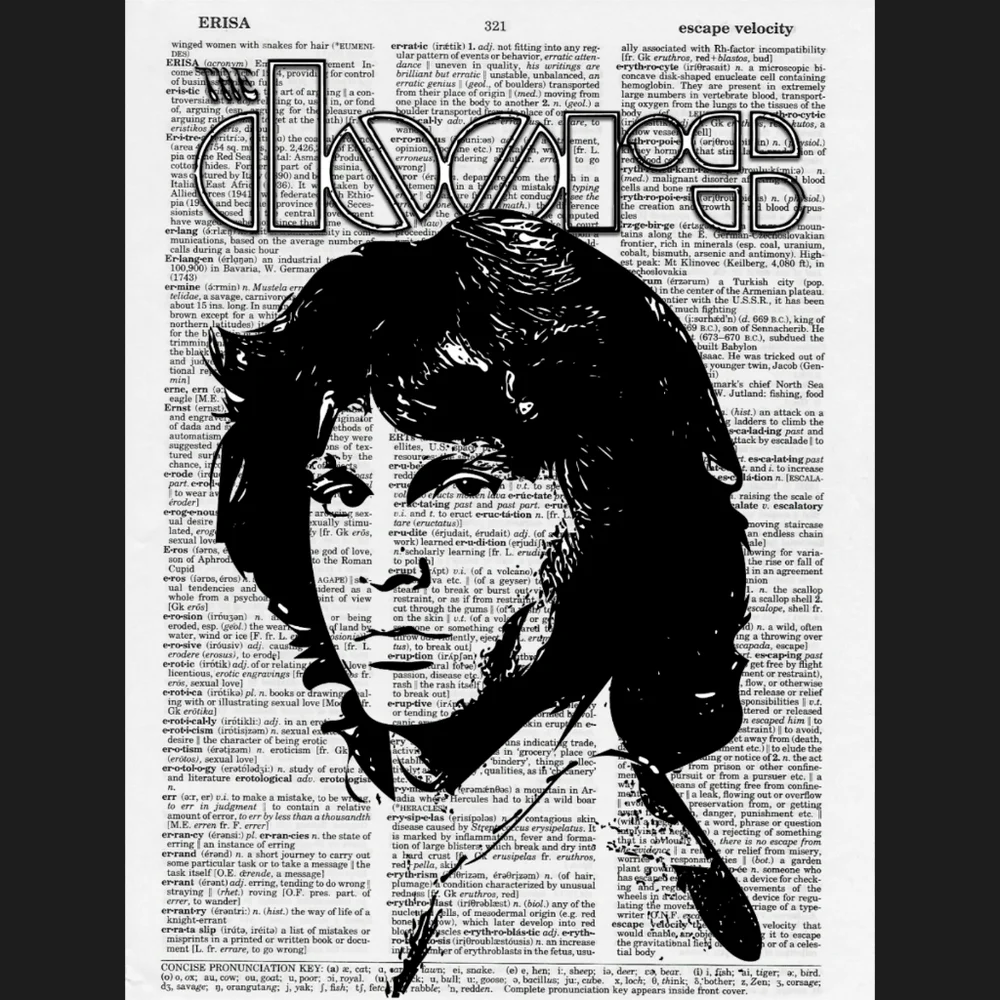 The Doors Music Vintage Dictionary Art Print